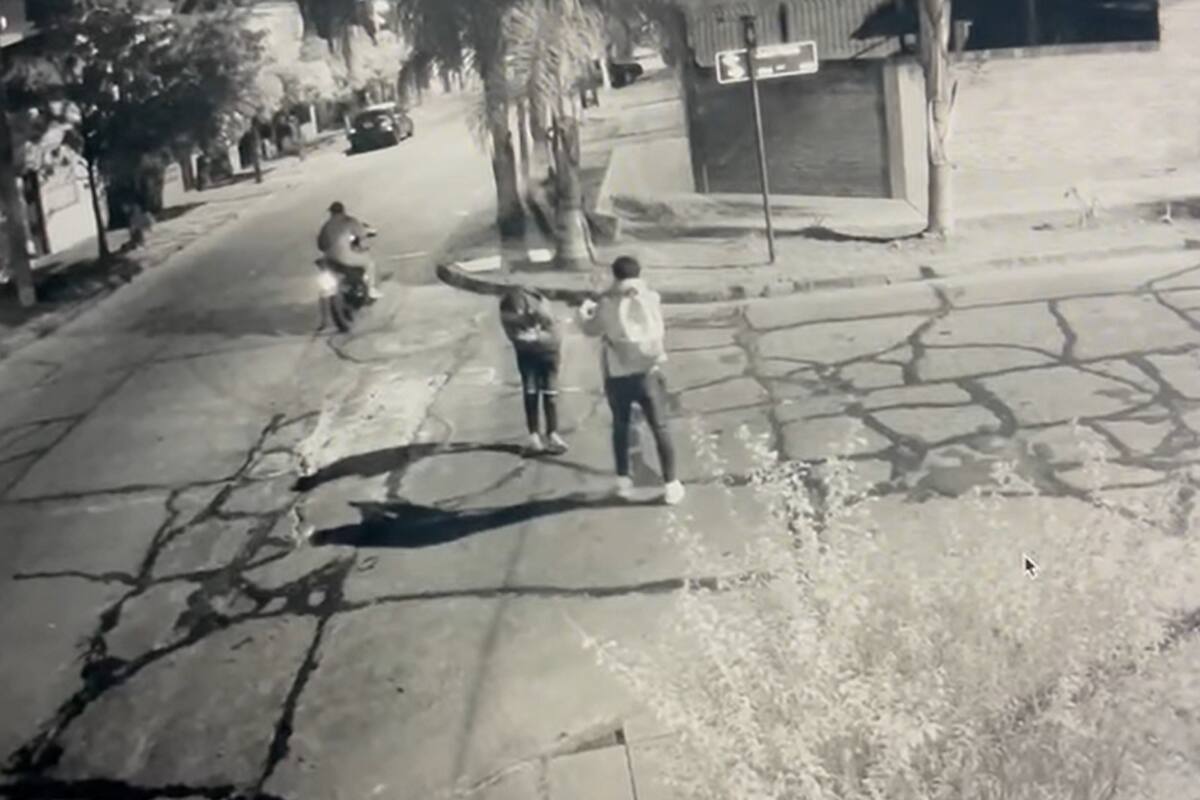 El violento episodio ocurrió en la esquina de Labardén y Florio