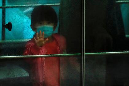 El virus se propaga por china