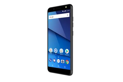 El Vivo de 5,5 pulgadas con pantalla 18:9, una de las apuestas en la presentación en la Argentina de la firma estadounidense BLU, especializada en la venta de equipos liberados