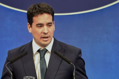 El vocero presidencial Adrián Ravier