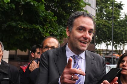 El vocero presidencial de Javier Milei, Manuel Adorni