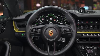 El volante del nuevo 911
