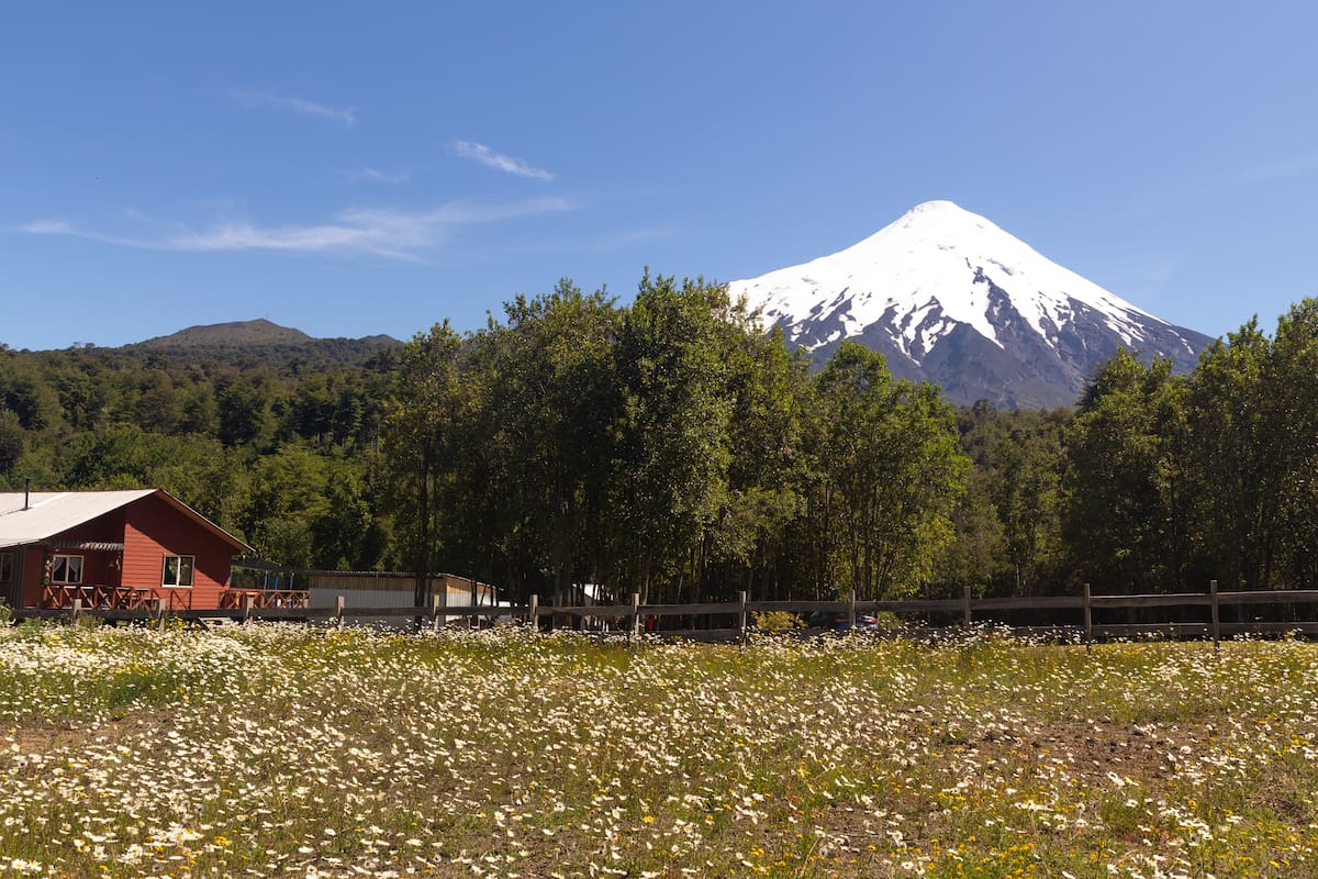 El volcán Osorno