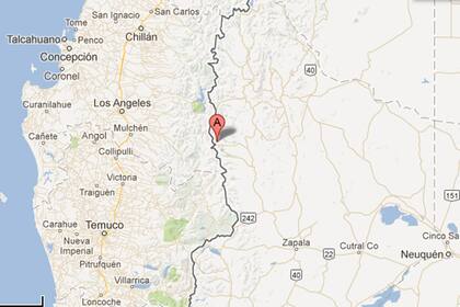 El volcán Copahue está en el límite entre Neuquén y Chile