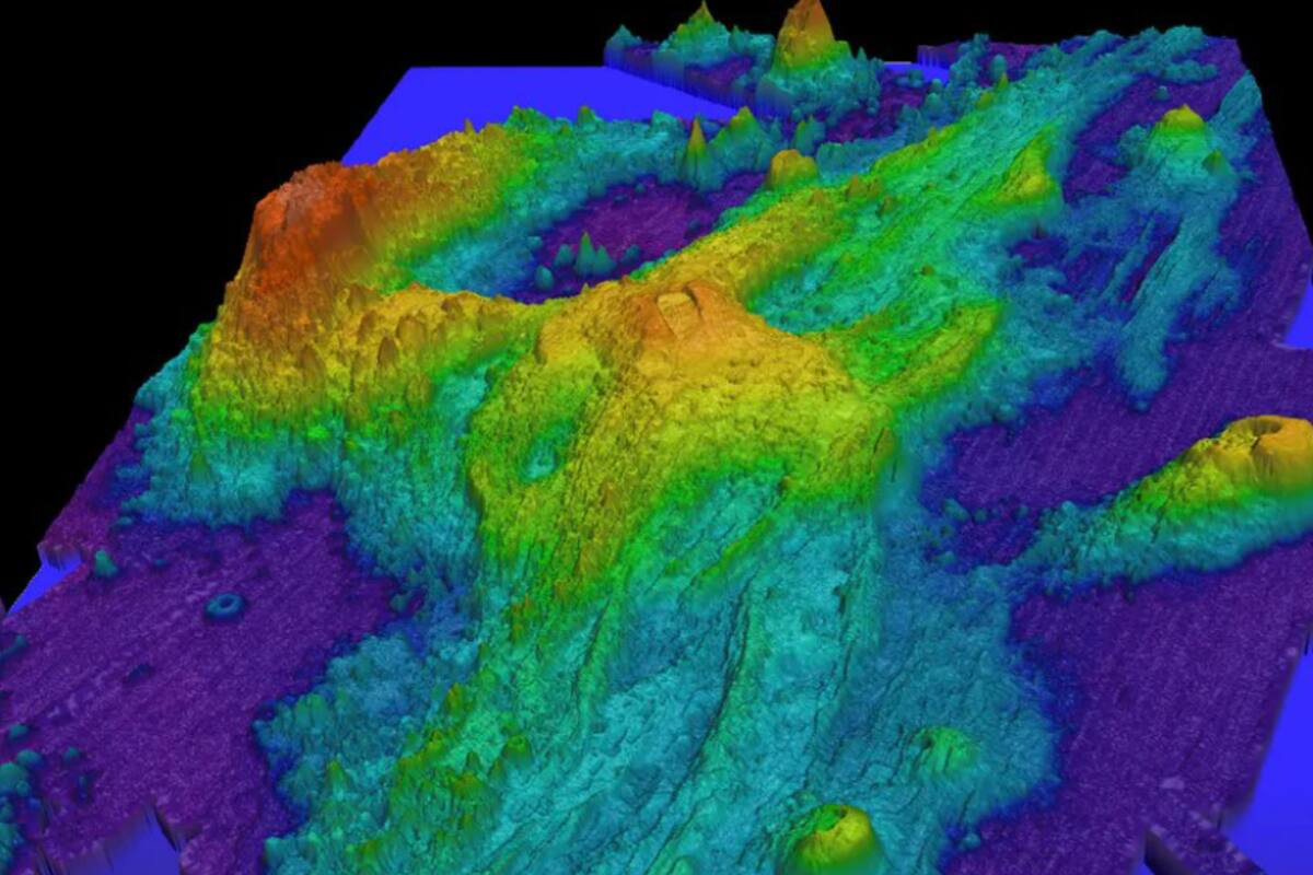 El volcán submarino se encuentra cerca de la costa del estado de Oregon (Foto: X)