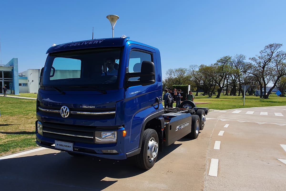 El Volkswagen e-Delivery, el primer camión liviano 100% eléctrico en llegar a nuestro país