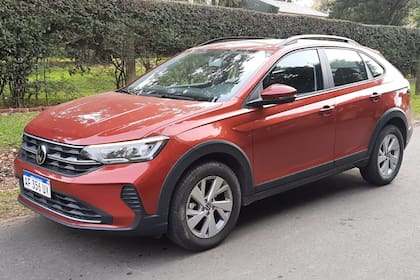 El Volkswagen Nivus 170 TSI tiene una silueta atractiva y con cierta deportividad