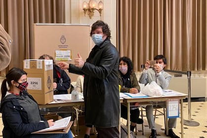 El voto de Milei
