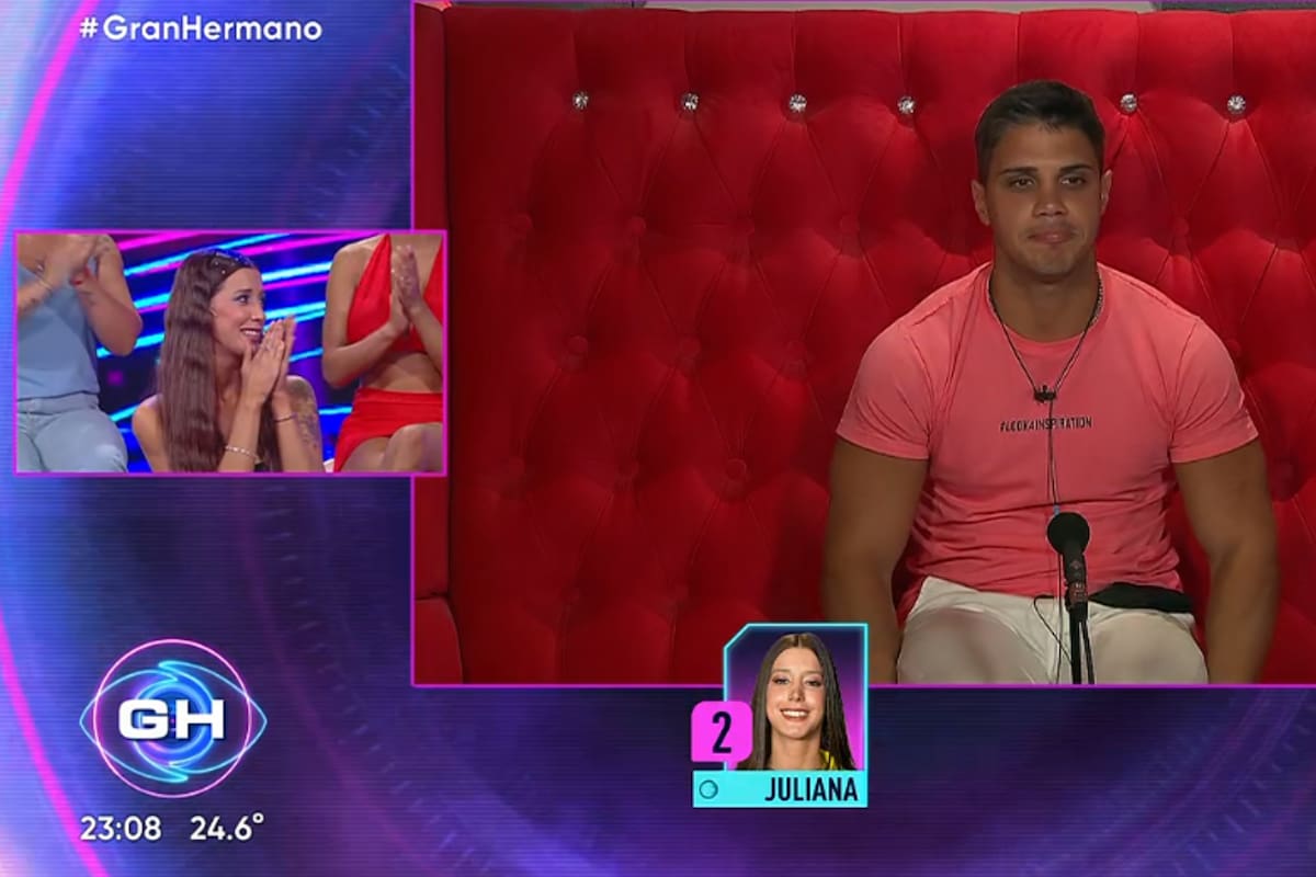 El voto de Conejo fue clave en una noche apasionante de Gran Hermano (Captura de TV)