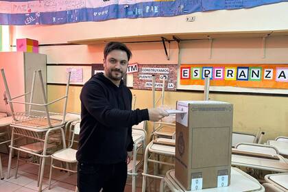 El voto de Marra, candidato a jefe de Gobierno porteño por la Libertad Avanza