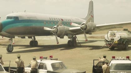 El vuelo 601 en la serie de Netflix