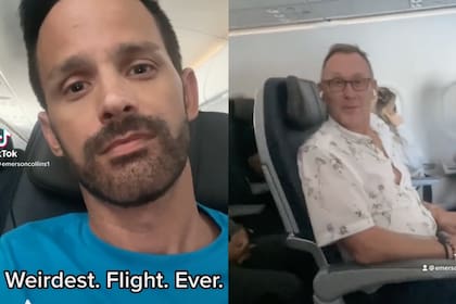 El vuelo de American Airlines tuvo extraños ruidos de gruñidos y un actor los capturó