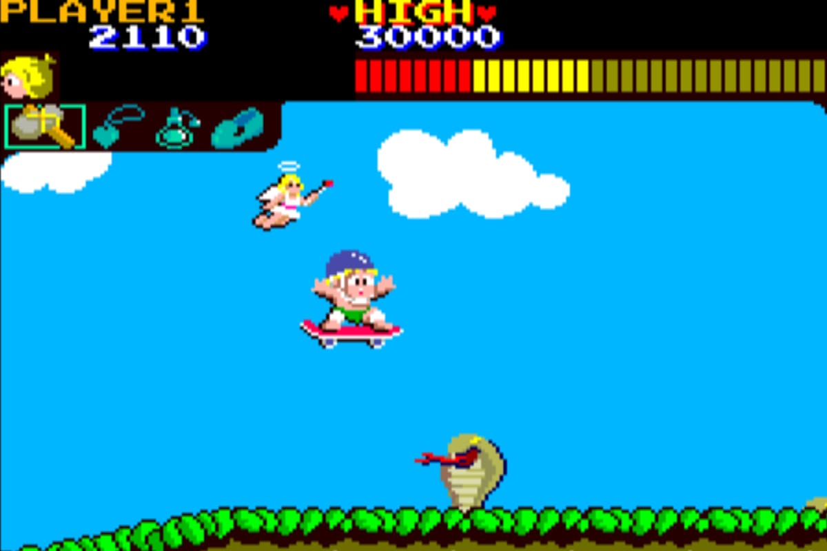 El wonderboy volvió con los arcades.