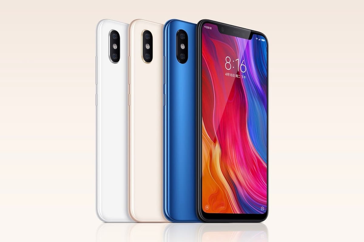El Xiaomi Mi 8 tiene un aspecto muy parecido al del iPhone X