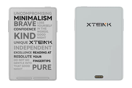 El Xteink X3 tiene una pantalla de tinta electrónica de 3,7 pulgadas (792x528 pixeles); no es táctil y se maneja con los botones frontales y laterales); una batería de 650 mAh que le da varias semanas de autonomía; un grosor de 5,1mm; también tiene Wi-Fi