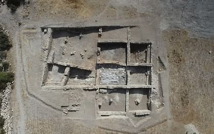 El yacimiento arqueológico de la antigua ciudad de Irenopolis donde se hallaron los panes carbonizados