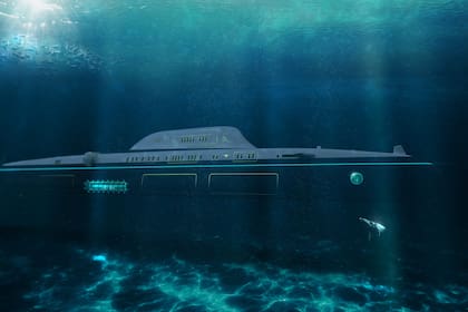 El Yate submarino de Migaloo M5