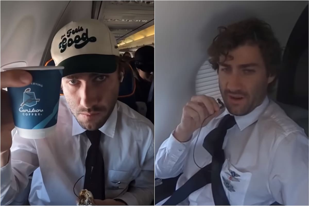 El yotuber Eric Decker, conocido como Airrack, viajó por una semana en 28 aerolíneas de EE.UU.