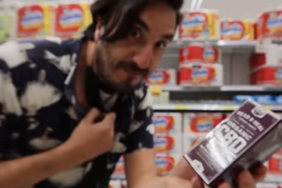 El youtuber argentino QPA recorrió las góndolas de un supermercado en Guayaquil, Ecuador, y fue mostrando los productos que en la Argentina no se venden