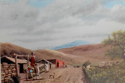"El yuyero de las sierras”, de Florencio Molina Campos