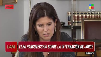 Elba Marcovecchio afirmó que Jorge quería tener una hija con ella