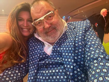 Elba Marcovecchio, junto a Jorge Lanata