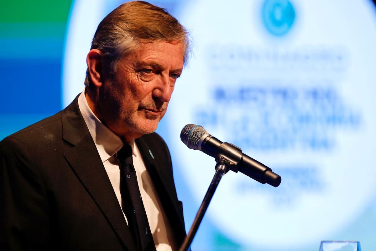 Elbio Laucirica, presidente de Coninagro, busca plantear una reducción gradual de las retenciones