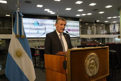 Elbio Laucirica, presidente de Coninagro en su discurso durante el Congreso 2023