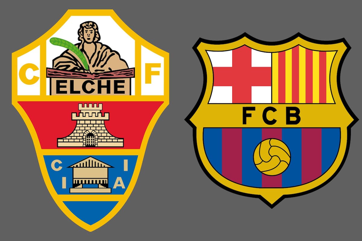 Elche vs. Barcelona, por una nueva jornada del fútbol español