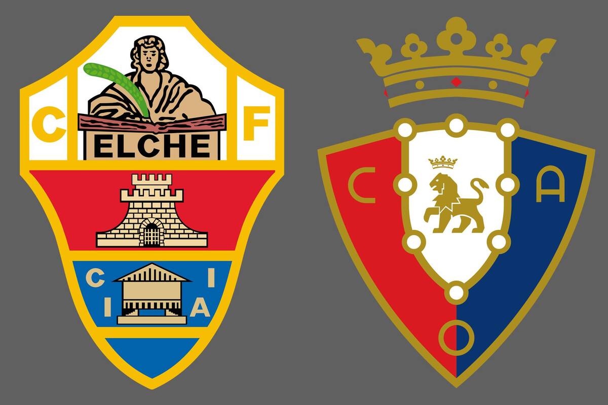 Elche vs. Osasuna, por una nueva jornada del fútbol español