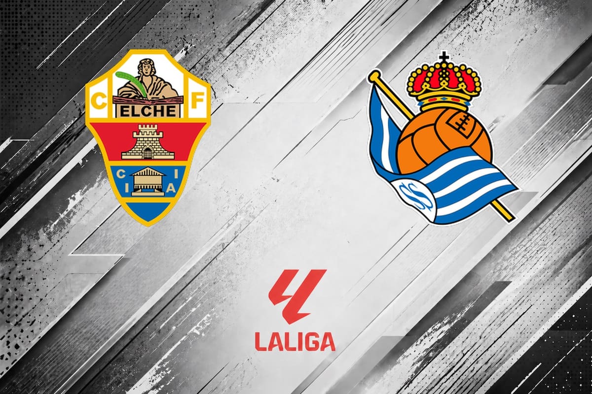Elche vs. Real Sociedad, Liga de España 2026: día, hora y cómo seguir online