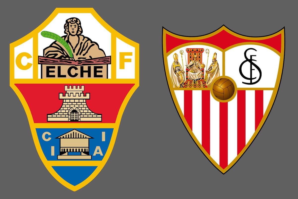 Elche vs. Sevilla, por una nueva jornada del fútbol español