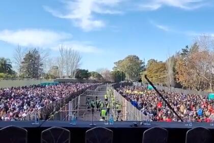 La asamblea general del Sindicato de Empleados de Comercio en Parque Norte