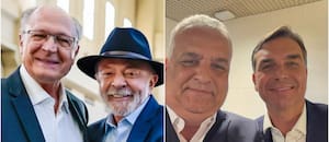 Quiénes son los candidatos de Lula y Flávio Bolsonaro
