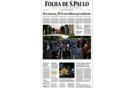 Elecciones en EE.UU.: las tapas de los diarios del mundo