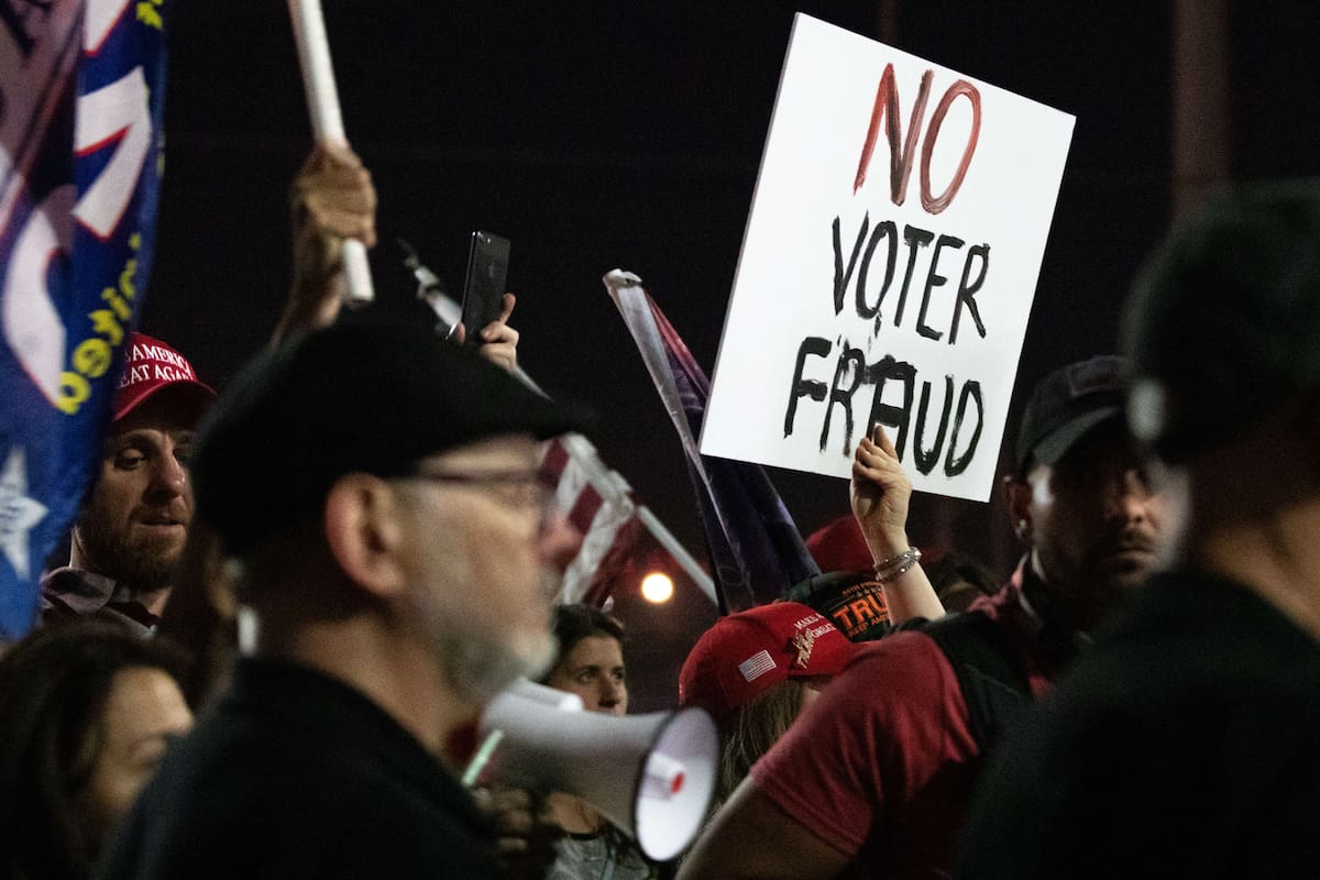 Elecciones en Estados Unidos, Joe BIden, Donald Trump, protesta