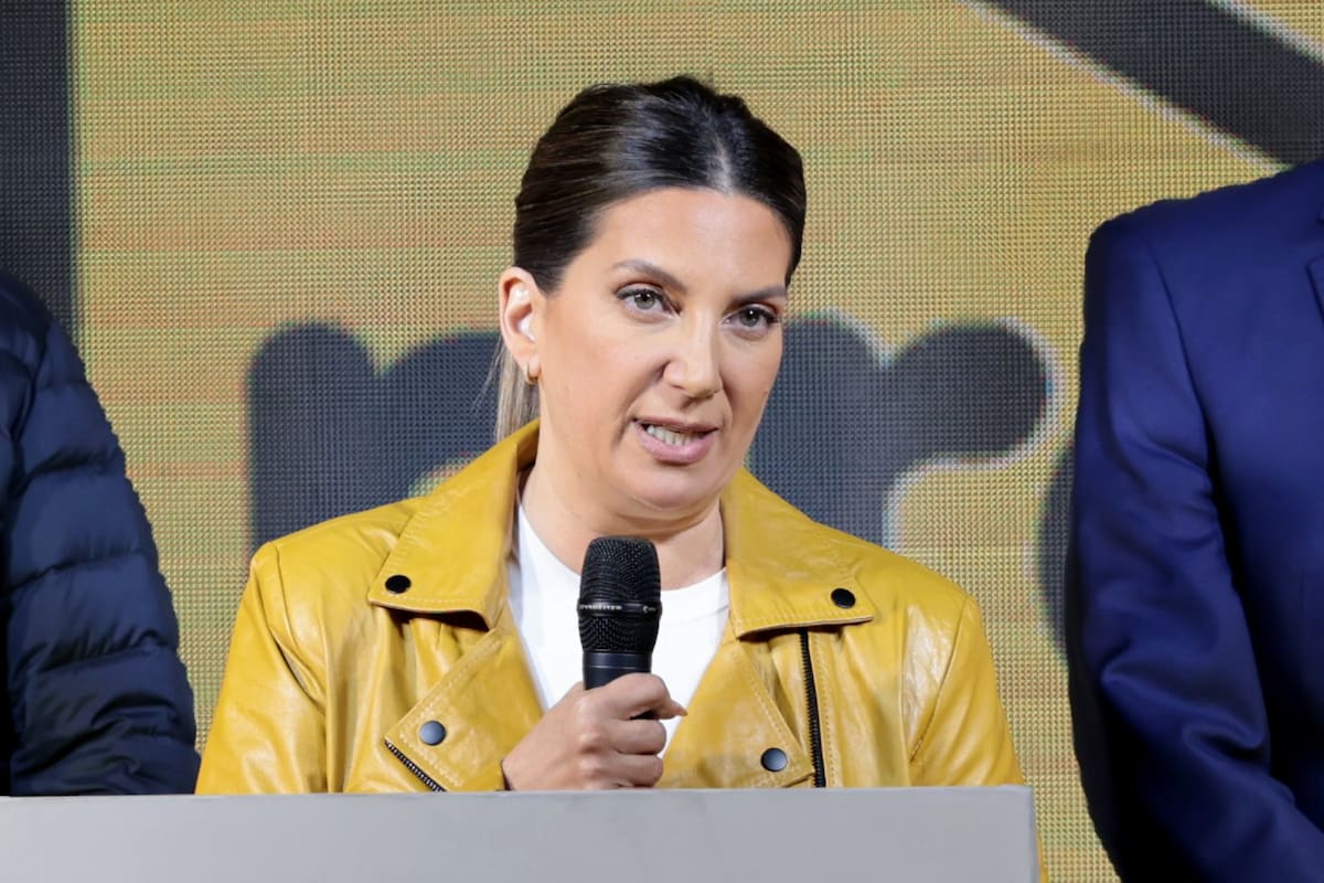 Elecciones Legislativas porteñas 2025. Bunker del PRO. Silvia Lospennato