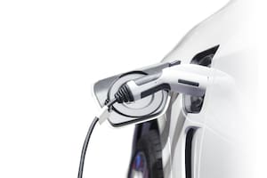 Electric vehicle charging, Charging an electric car in residential garage, Future of transportation