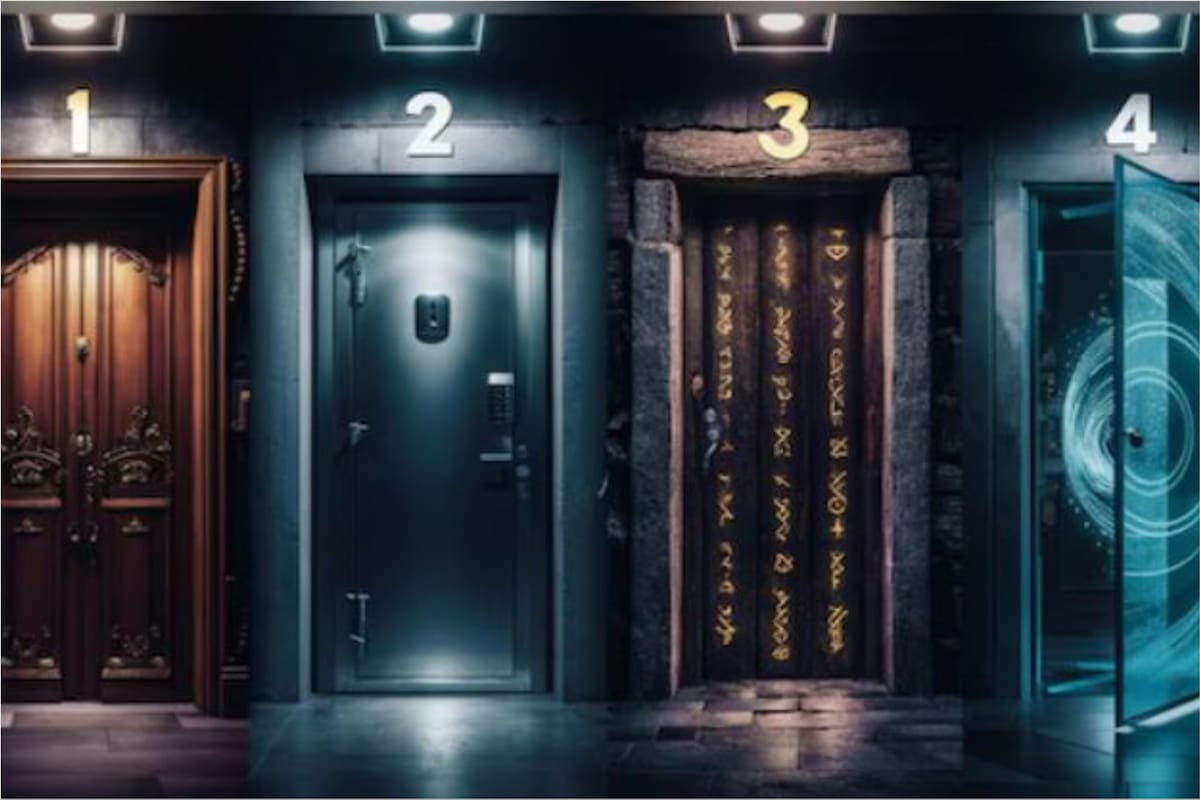 Elegí una de las cuatro puertas para resolver el test de personalidad