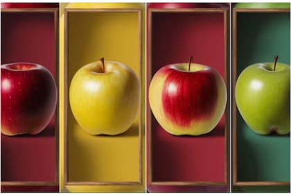 Elegí una de las manzanas y conocé detalles de tu personalidad