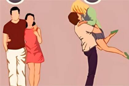 Elegí una de las parejas y conocé detalles de tu personalidad