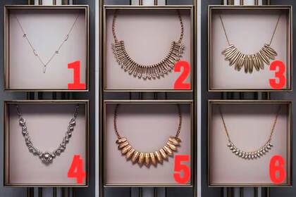 Elegí uno de los collares en esta imagen para conocer qué clase de persona sos