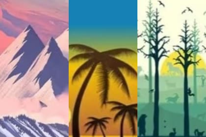 Elegí uno de los cuatro paisajes y descubrí más sobre vos mismo. Foto: namastest