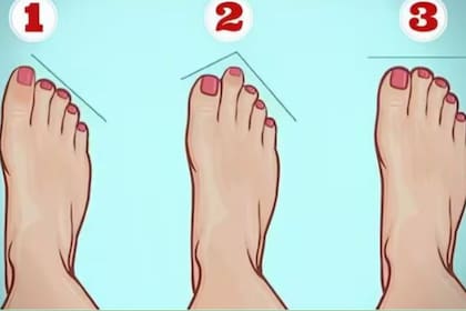 Elegí uno de los tres pies y conocé rasgos de tu personalidad