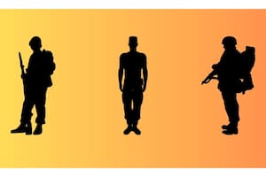 Elegí uno de los tres soldados de esta imagen para descubrir tu nivel de valentía