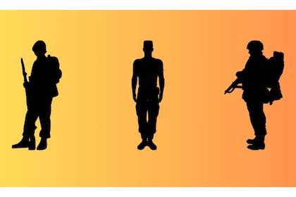 Elegí uno de los tres soldados de esta imagen para descubrir tu nivel de valentía