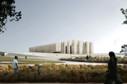 Elemental fue elegido en 2017 para diseñar un gigantesco centro cultural en Doha: el museo Art Mill de arte moderno y contemporáneo