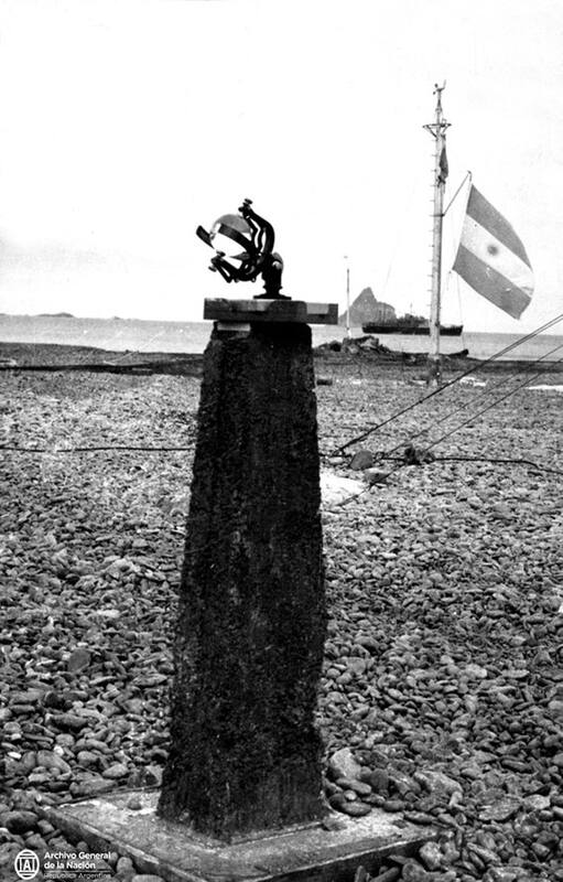 Elemento científico instalado en la Base Orcadas en1968