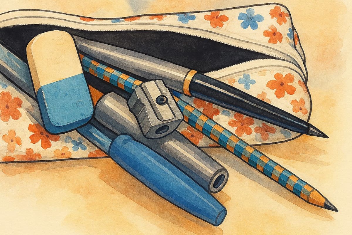 Elementos básicos para la cartuchera estudiantil