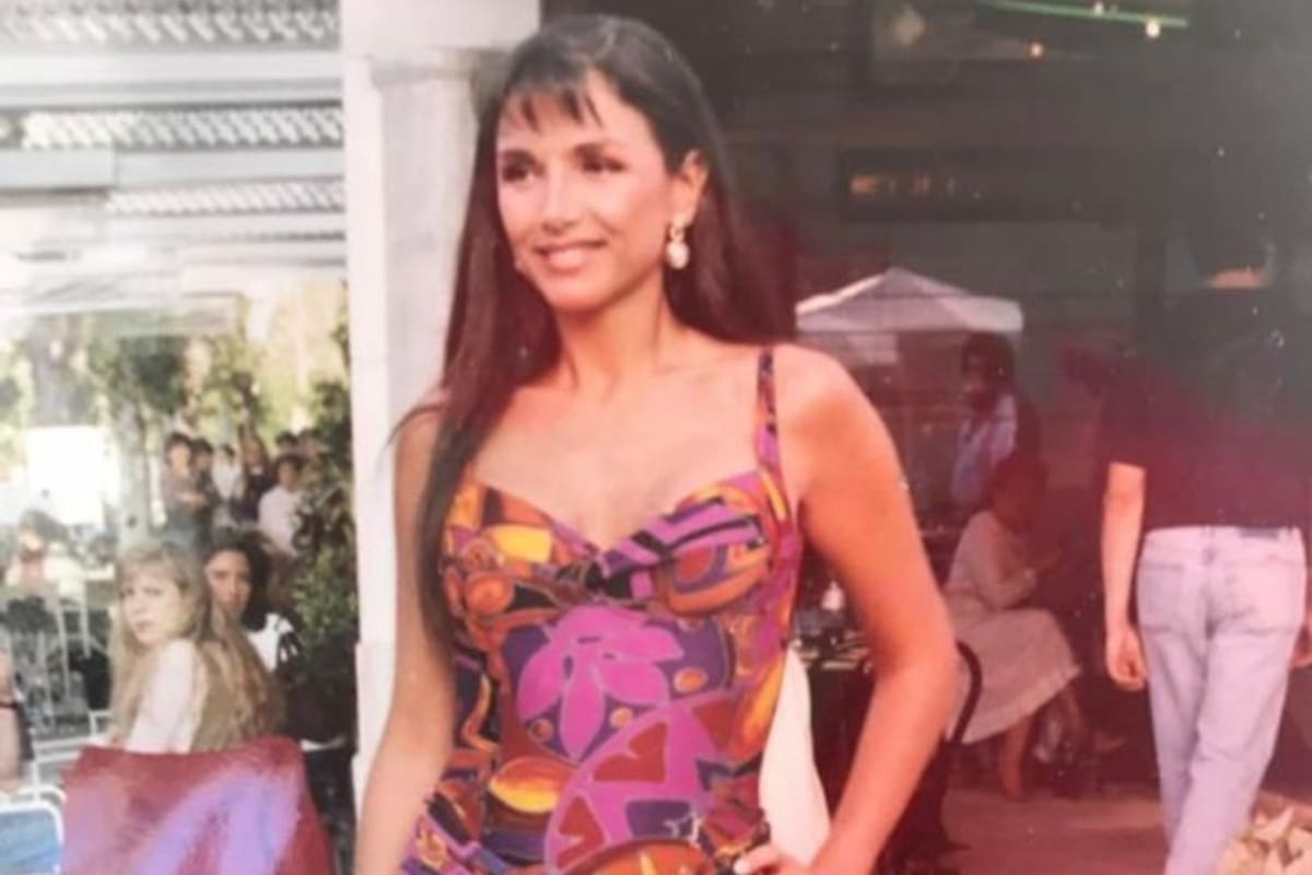 Elena Fortabat, en otras épocas, donde el modelaje era parte de su vida